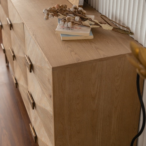 Light Wood Modern Dresser