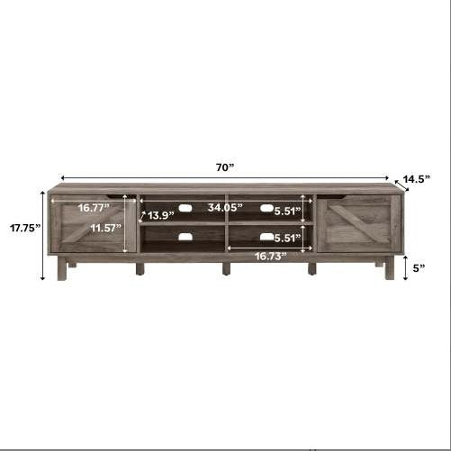 Gray Wash TV Stand