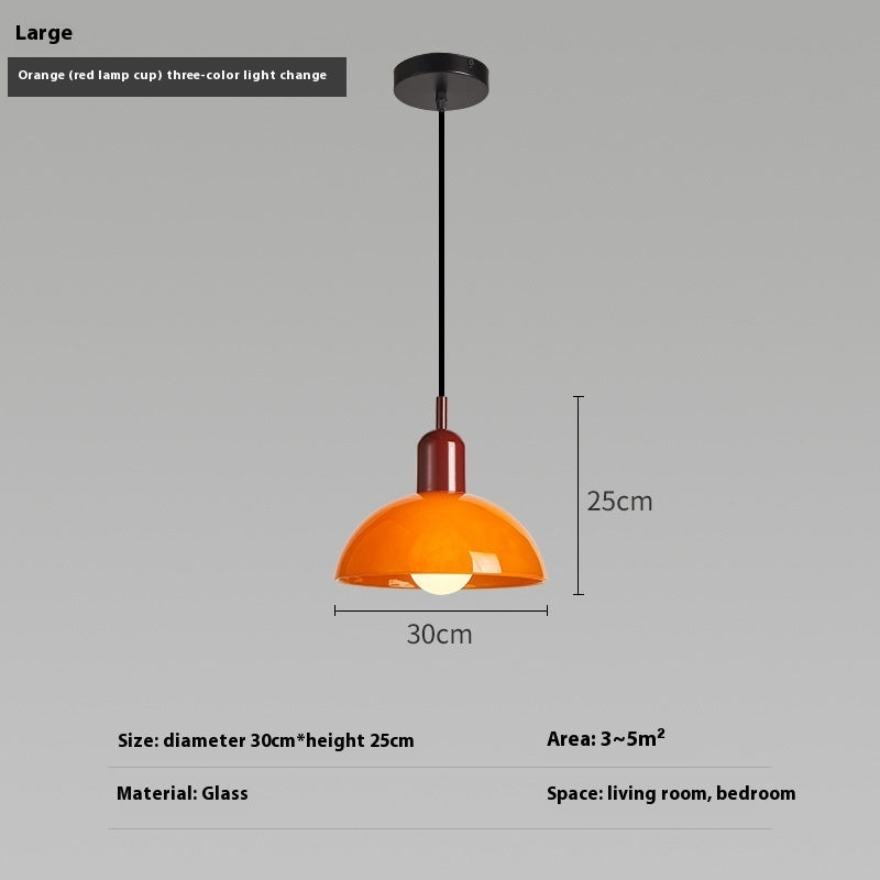 Antique Chandelier Restaurant Simple Modern Bauhaus Creative Glass Retro