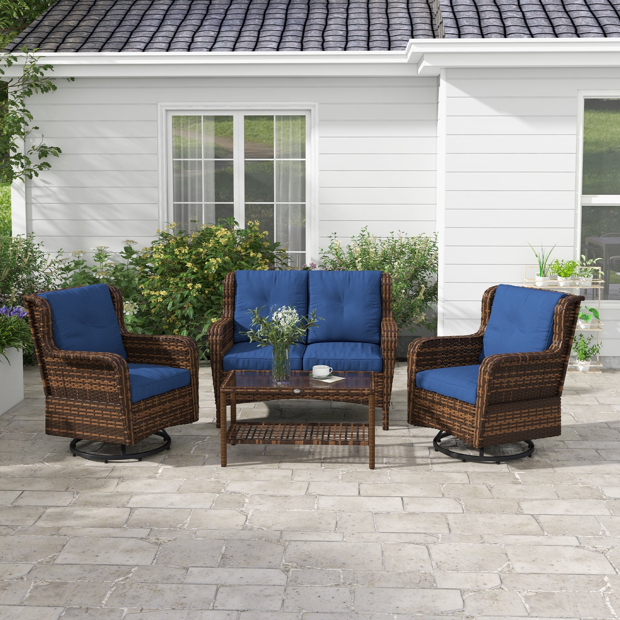 PE Outdoor Furniture Set