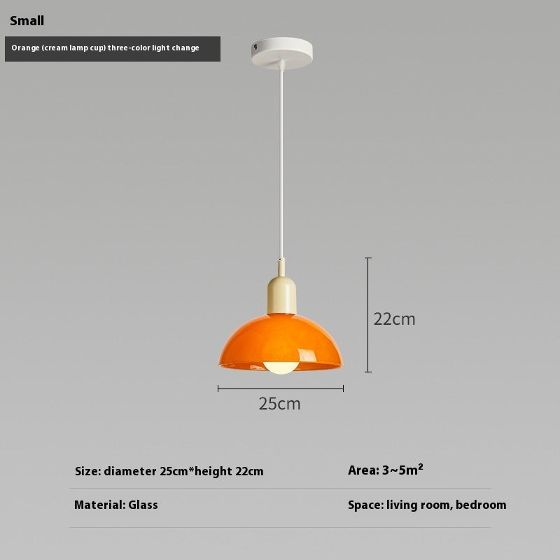 Antique Chandelier Restaurant Simple Modern Bauhaus Creative Glass Retro