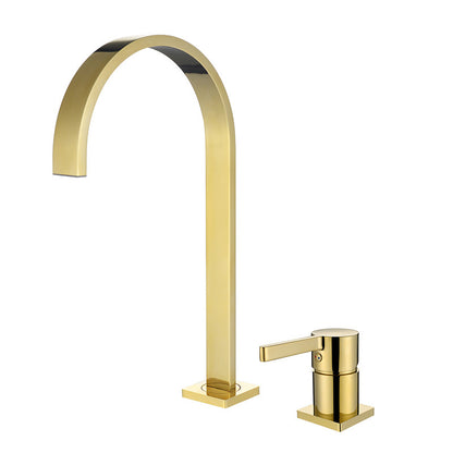 All Copper Split Two Hole Split Faucet