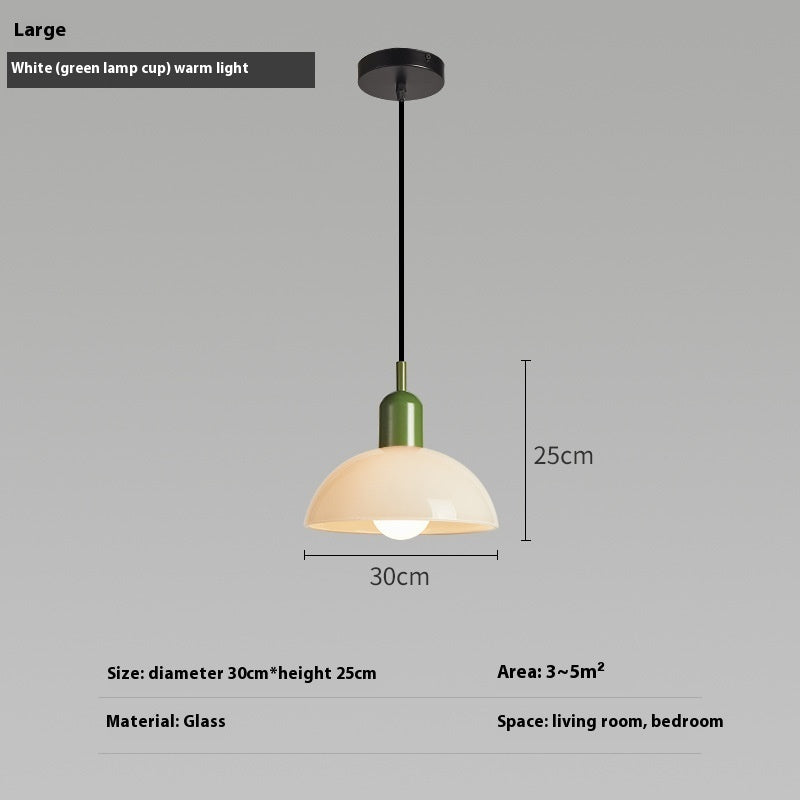 Antique Chandelier Restaurant Simple Modern Bauhaus Creative Glass Retro