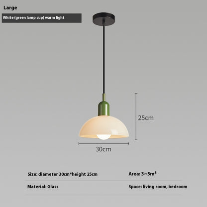 Antique Chandelier Restaurant Simple Modern Bauhaus Creative Glass Retro