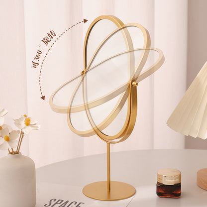 Household High-value Dressing Table Bedroom Desktop Makeup Mirror Lightweight