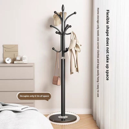 Iron Coat Rack Floor-standing Bedroom Hanger Vertical Simple