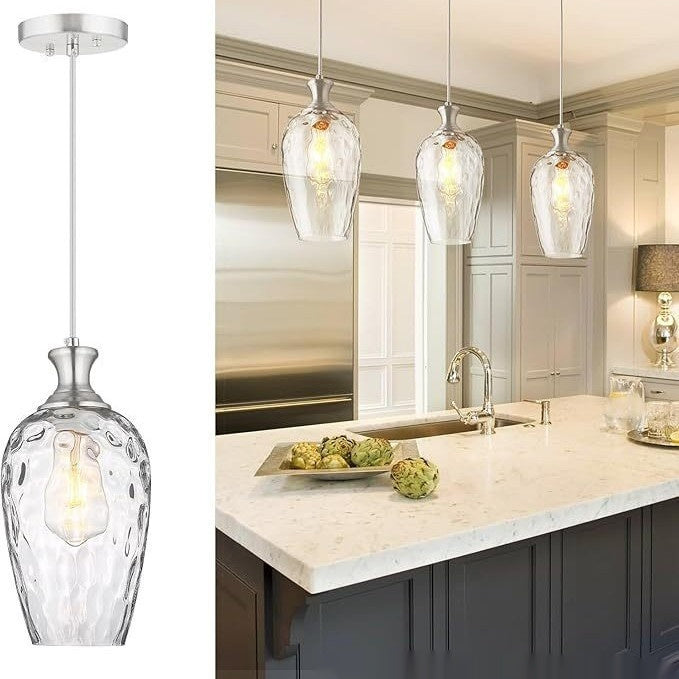 Glass Corridor Kitchen Kitchen Island Restaurant Small Pendant Lamp