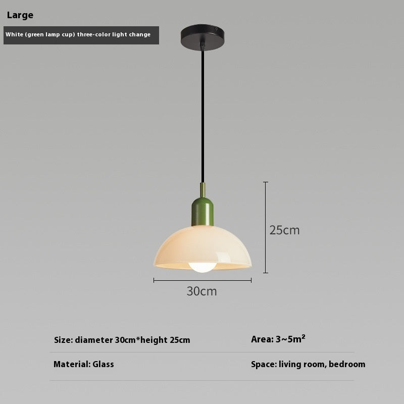 Antique Chandelier Restaurant Simple Modern Bauhaus Creative Glass Retro