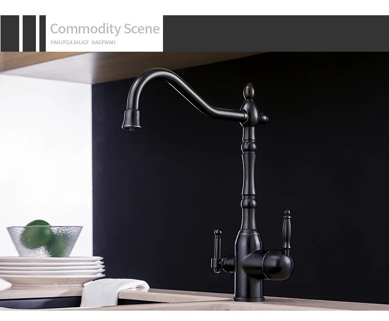 Copper Antique Kitchen Faucet