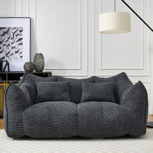 Boucle Bean Bag Chair