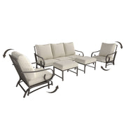 Beige Rocking Patio Set