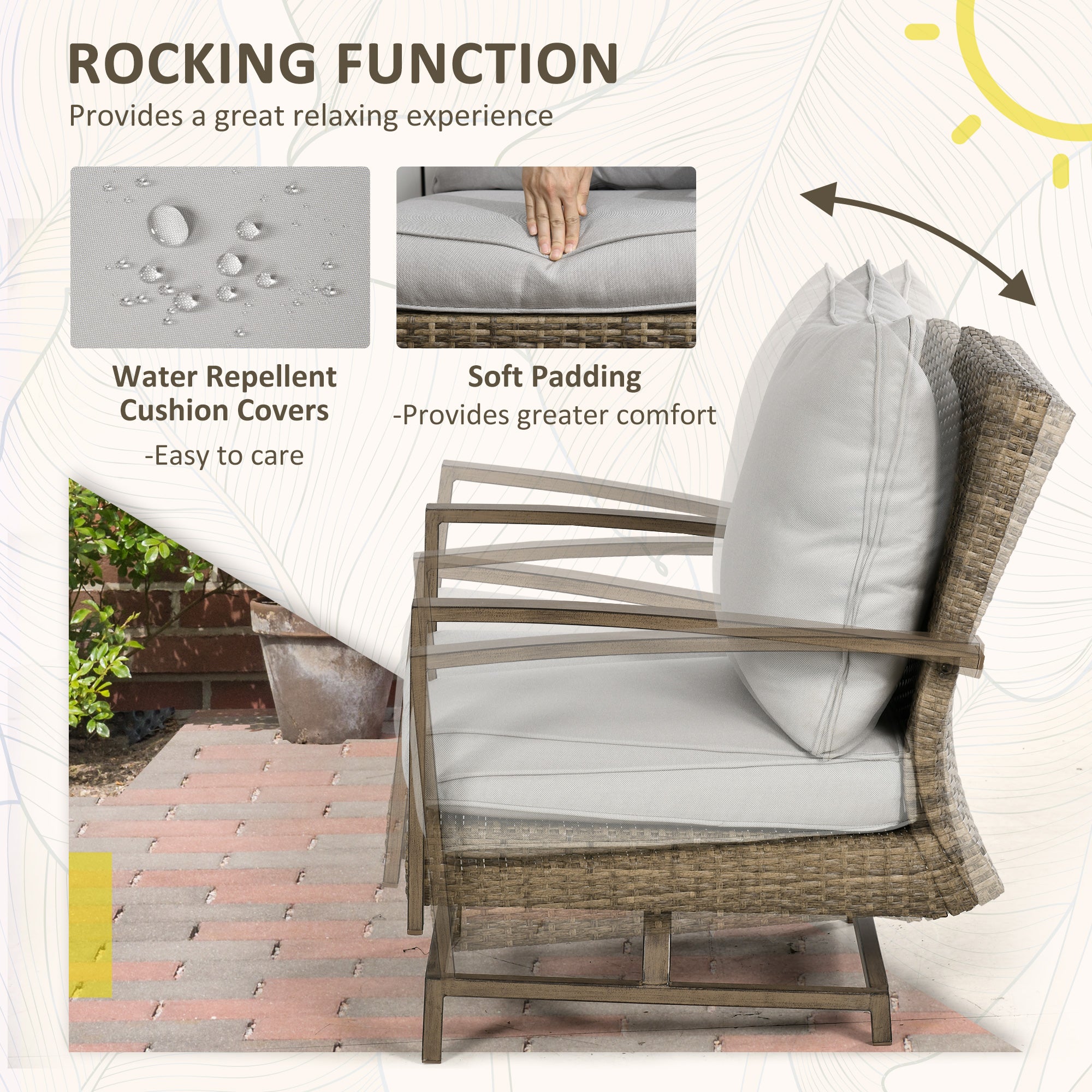 Rattan Bistro Set