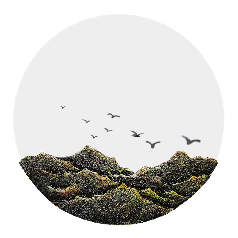 Chinese-style Wall Lamp LED Zen Living Room Bedroom Bedside Lamp