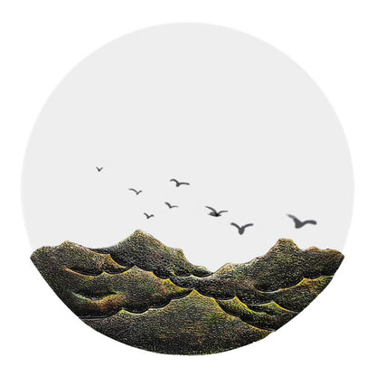 Chinese-style Wall Lamp LED Zen Living Room Bedroom Bedside Lamp