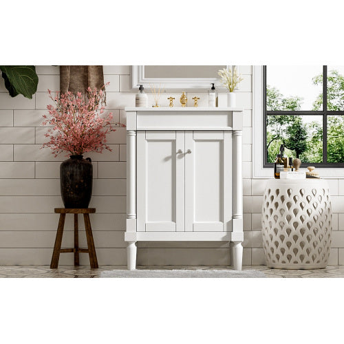 Dual Tier Bathroom Vanity