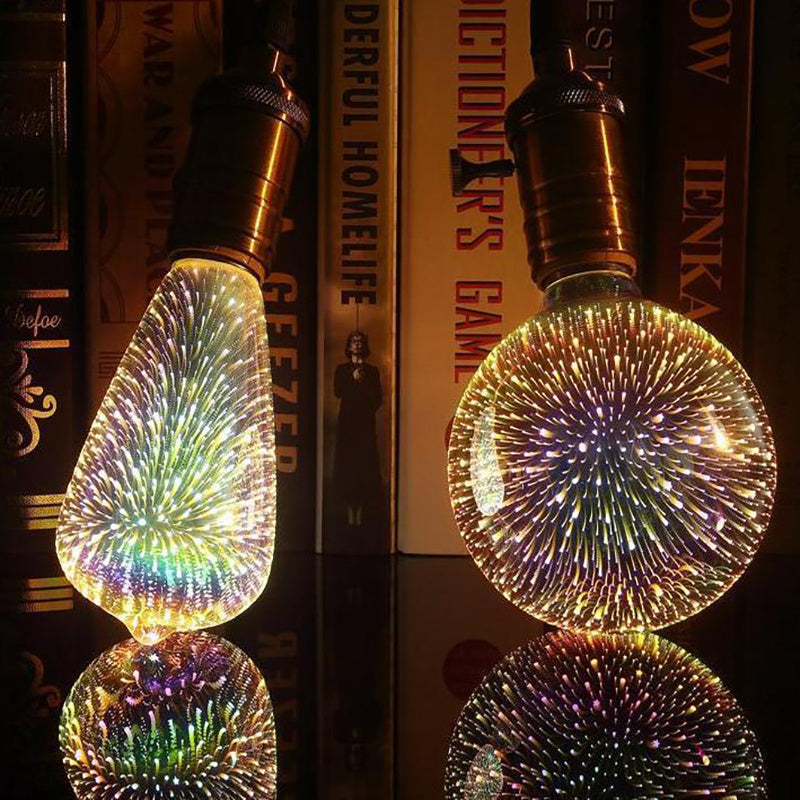 3D Firework LED Bulb