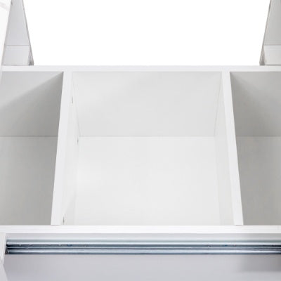 White Sliding Coffee Table
