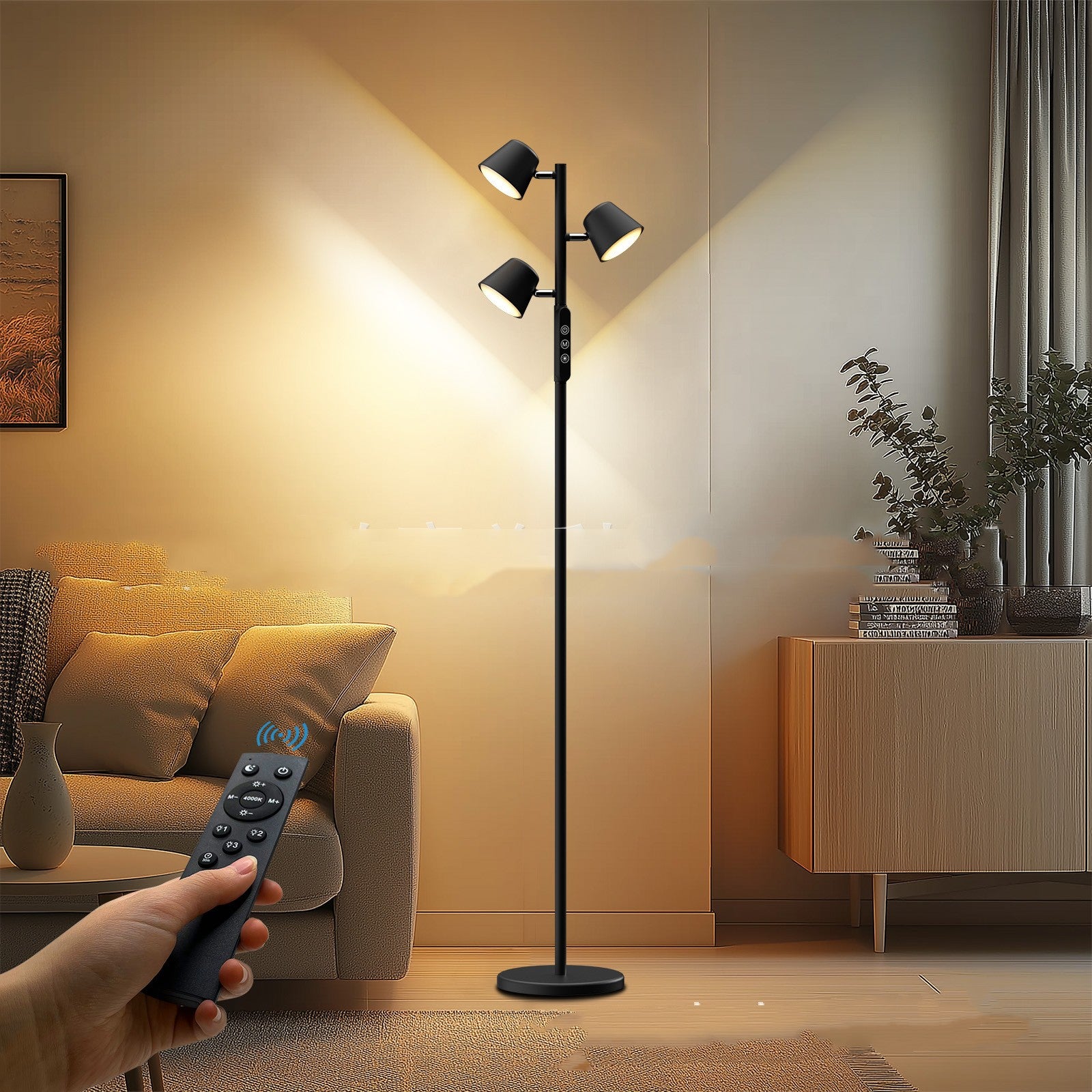 Iron Touch Floor Lamp