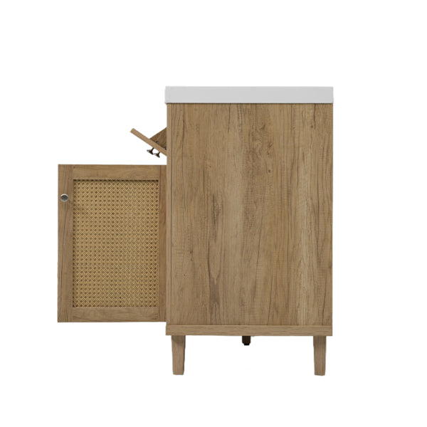 Wood Double Sink Vanity