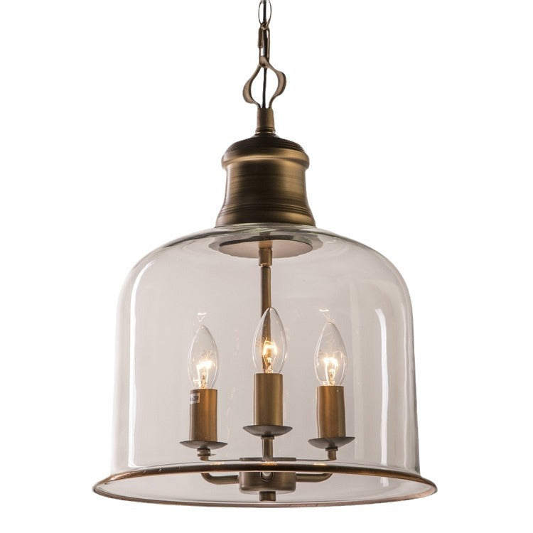 Transparent Glass Chandelier