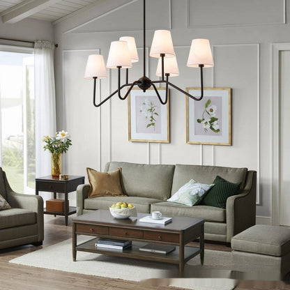 Industrial Style Living Room Retro Design Multi-head Chandelier