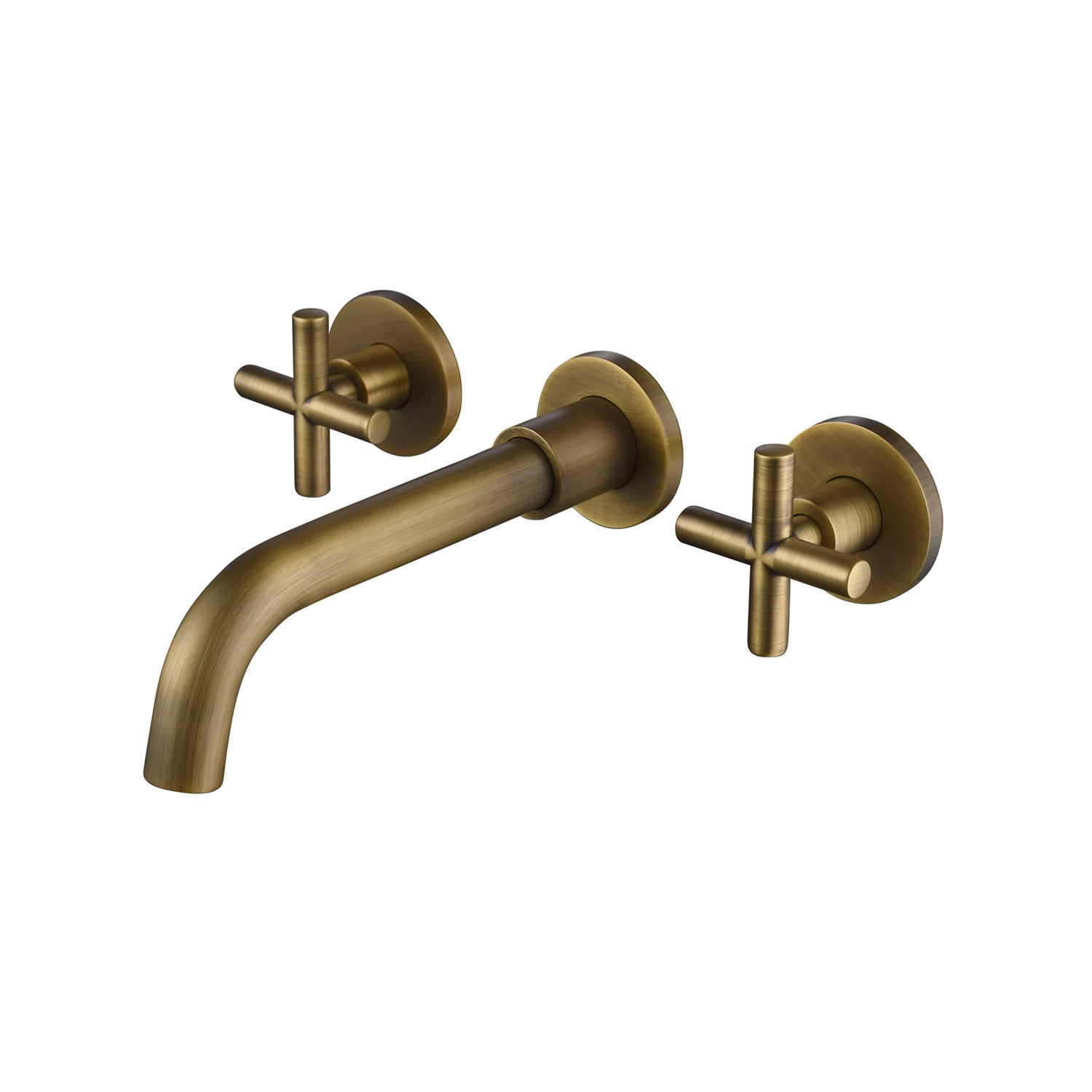 Wall-mounted Bathroom Faucet Sleek Modern Design