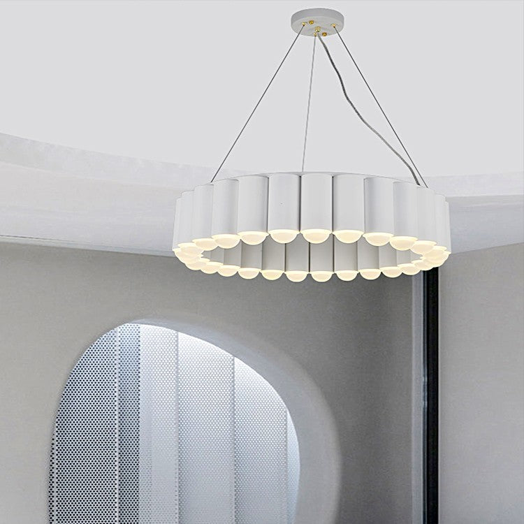 Gold Modern Chandelier 120cm Aluminum Duplex