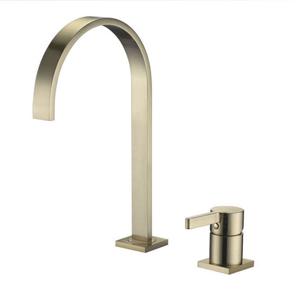 All Copper Split Two Hole Split Faucet