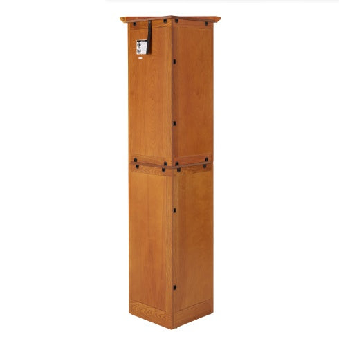 Oak Corner Pantry Cabinet