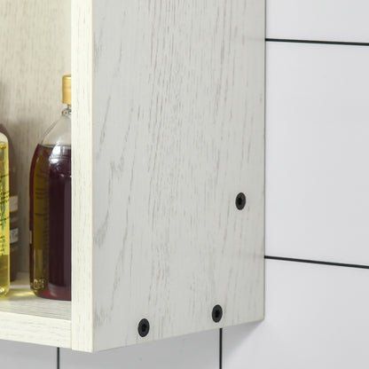 24.75" x 25.5" Bathroom Medicine Cabinet with Mirror