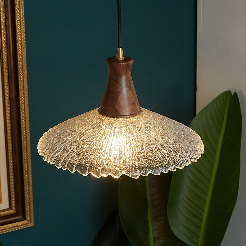 Brass Glass Xuan Chandelier