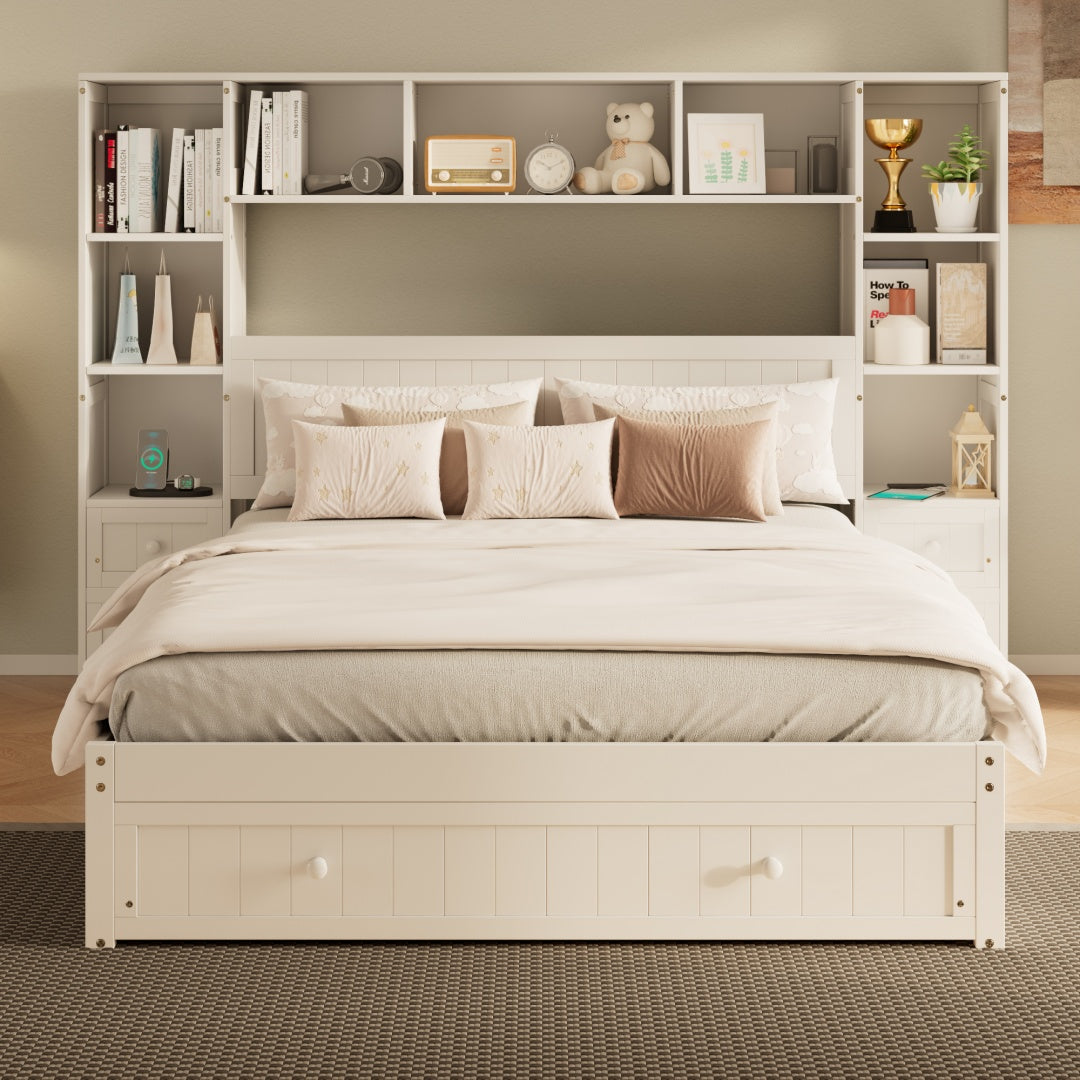 Pine Wood Captain Bed