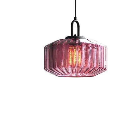 High Grade Stained Glass Chandelier