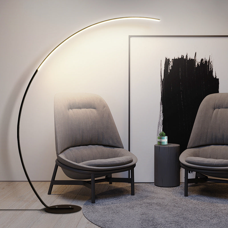 Black White Floor Lamp