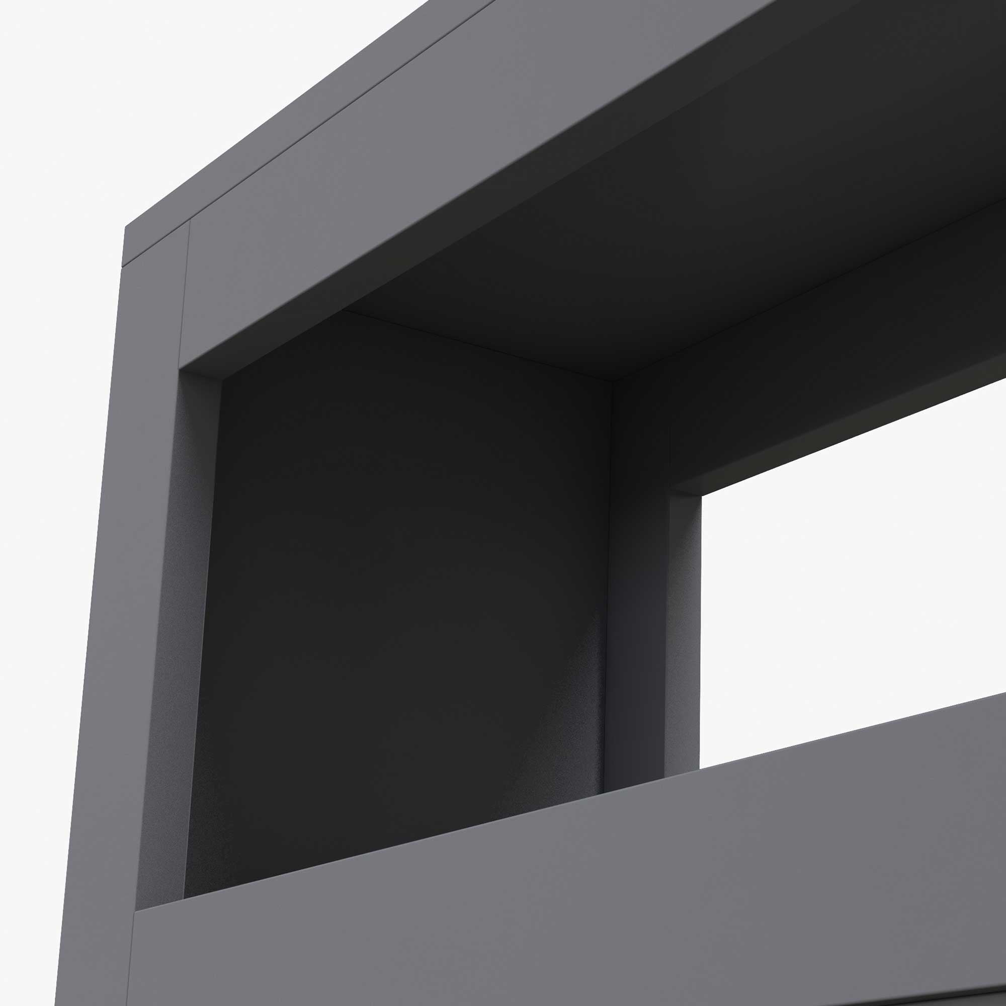 White Narrow Storage Cabinet