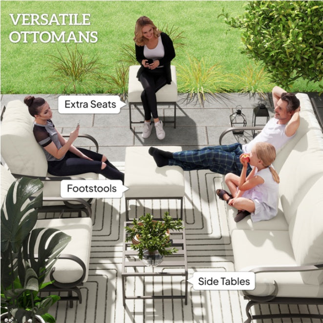 Elegant Patio Seating Set