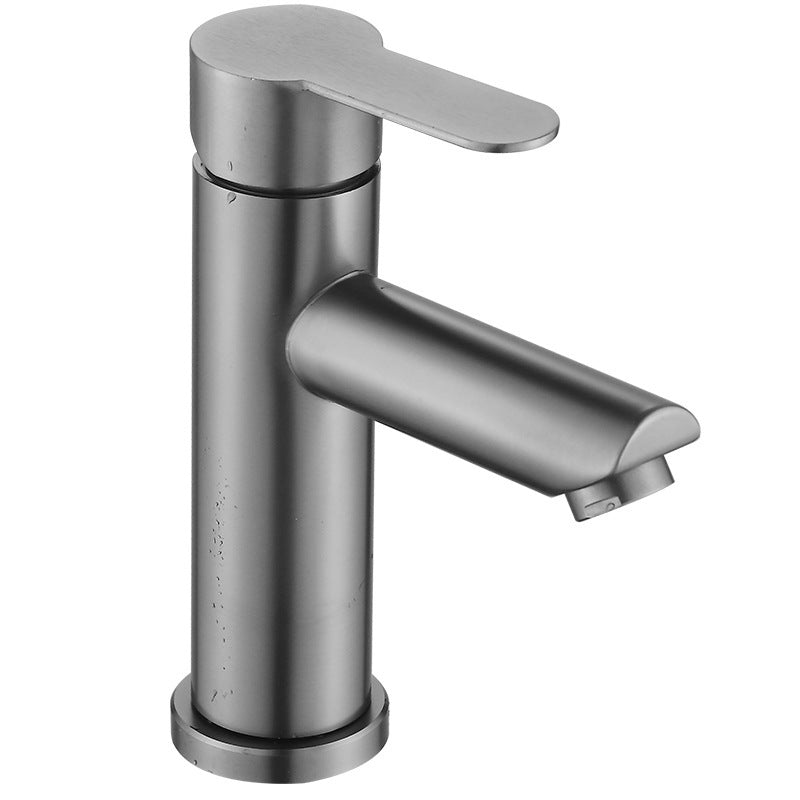 Black Modern Washbasin Faucet