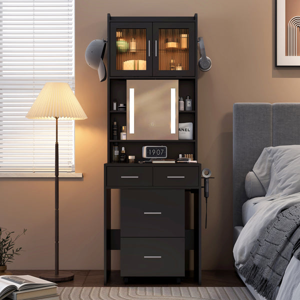 Compact Nordic Vanity Desk