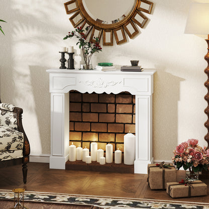 Baroque Fireplace Mantel
