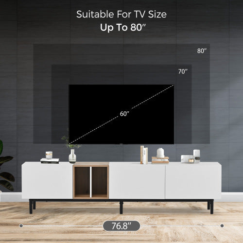 White Modern TV Stand