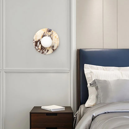 Background Wall Decoration High-grade Marble Bedroom Bedside Wall Lamp