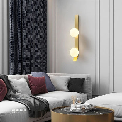 Bedroom Bedside Lamp Hotel Background Wall Stairs Aisle Hallway Wall Lamp