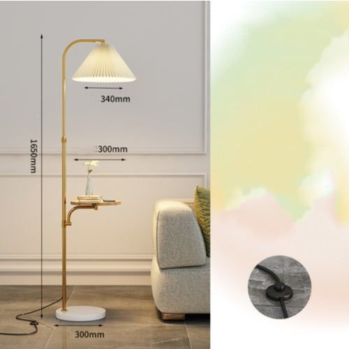 Wood Floor Sofa Lamp