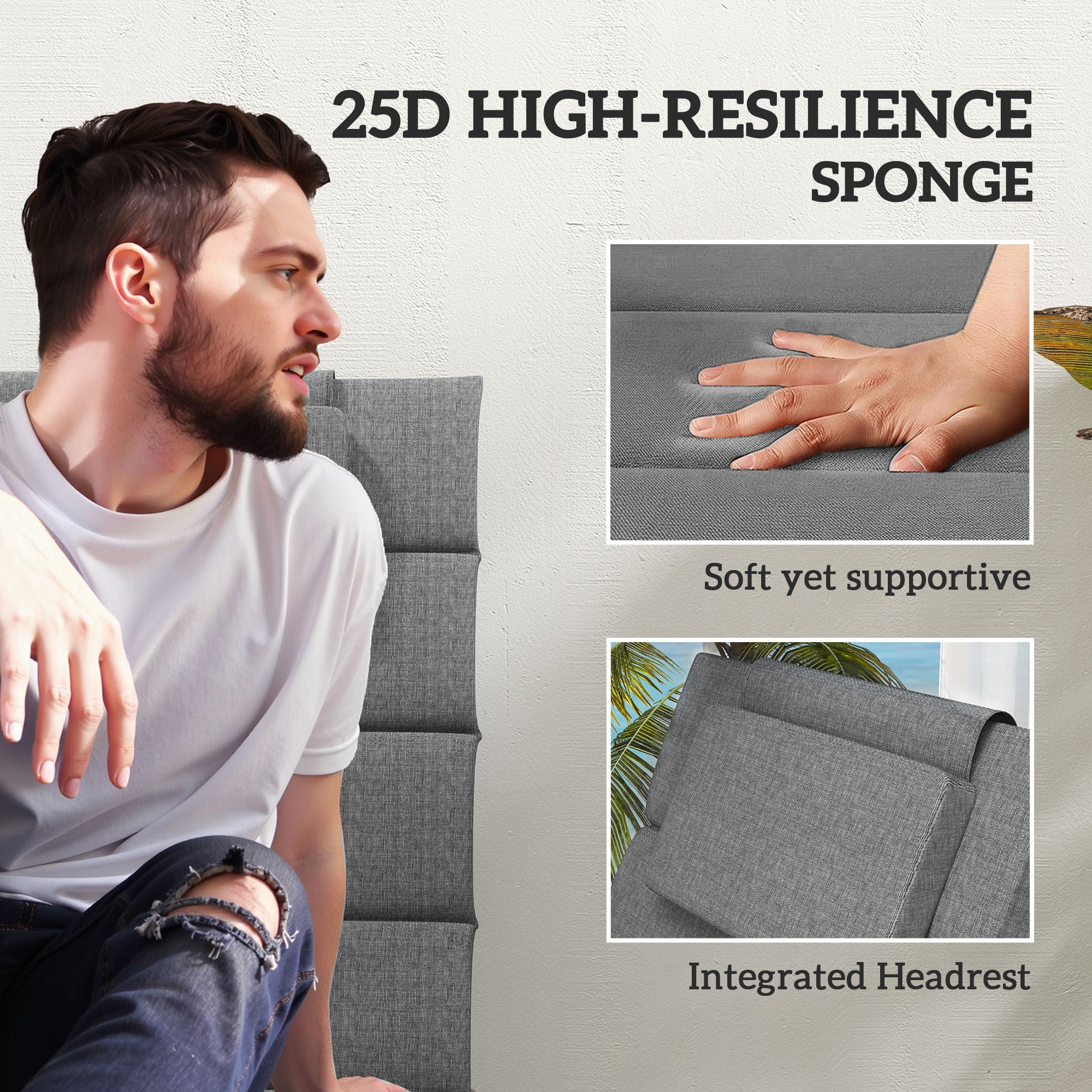 Olefin Lounge Cushions Set