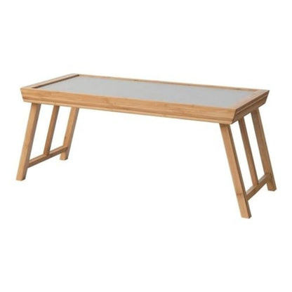 Bamboo Folding Table Coffee Table, Tatami Windowsill Low Table Bedside Table, Portable Tea Tray For Bedroom Living Room Home Office.