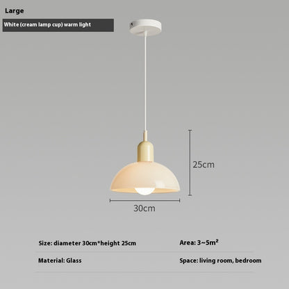 Antique Chandelier Restaurant Simple Modern Bauhaus Creative Glass Retro