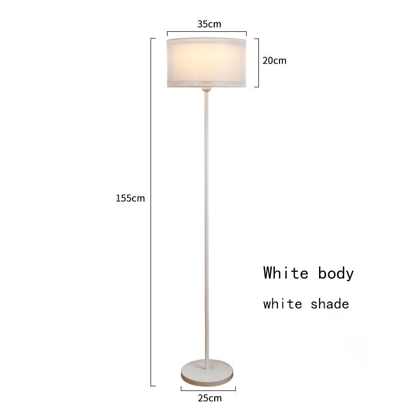 Iron Bedside Floor Lamp