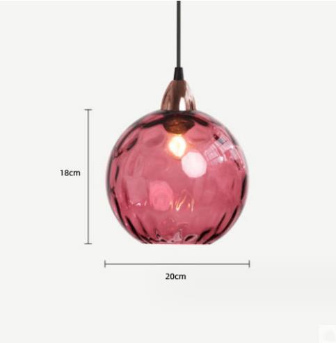 Glass Chandelier Pendant Light