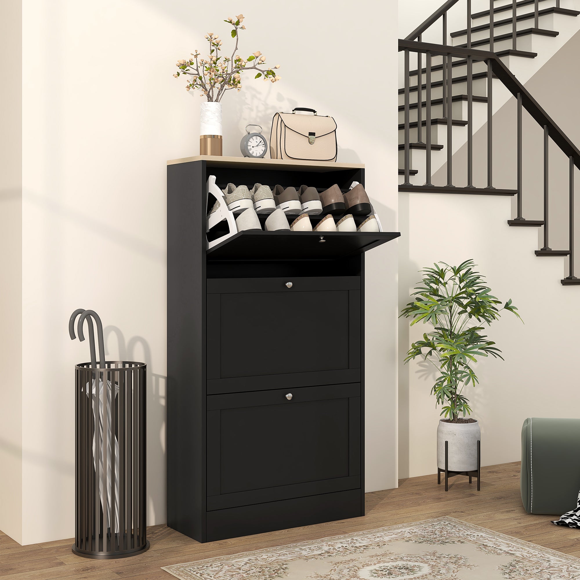 Portable Shoe Storage Cabinet