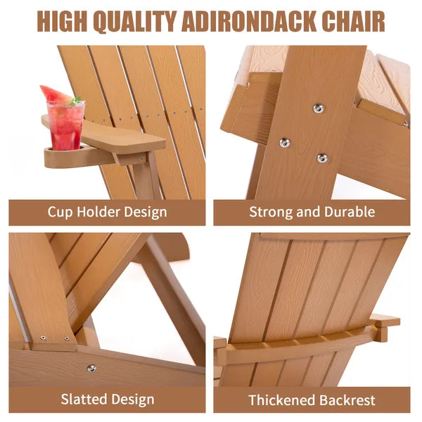 Adirondack Plastic Outdoor Chair